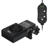 hygger mini-ventilador acuario frontal mejora confort térmico para peces.