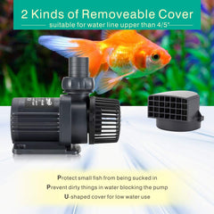 Hygger pump usable submerged or external for versatile setups