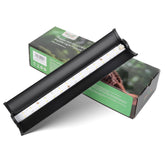 Hygger Zoo UVB Luz 12 pulgadas frontal para terrario, favorece desarrollo y bienestar de reptiles.