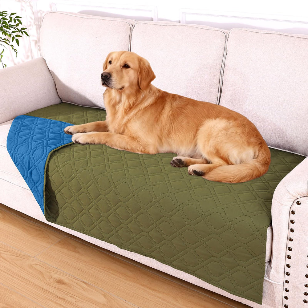 Cobertor hyha impermeable de doble cara para perros, protege contra manchas y humedad.