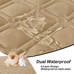 hyha cobertura impermeable para sofá evita filtraciones y pelos.