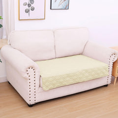 hyha manta impermeable de doble cara beige, uso versátil en casa