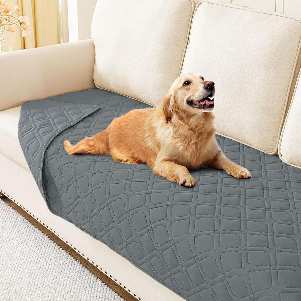 Hyha manta impermeable dos lados, ideal para proteger el suelo durante juego de perros.