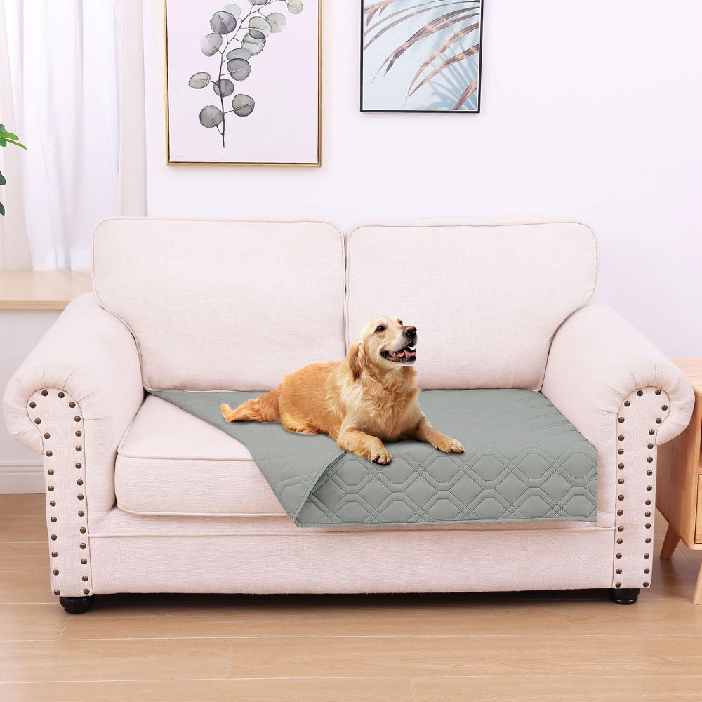 hyha manta impermeable para perros, doble capa, protege muebles y suelos.
