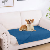 hyha manta impermeable para perro sobre sofá protege el mueble y evita manchas