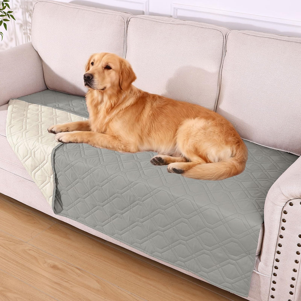 Manta impermeable hyha para perros de doble cara protege el sofá.
