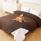Hyha manta impermeable para perros, protección doble capa contra manchas y humedad.