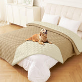 Manta impermeable hyha para perro, protección doble capa para muebles.