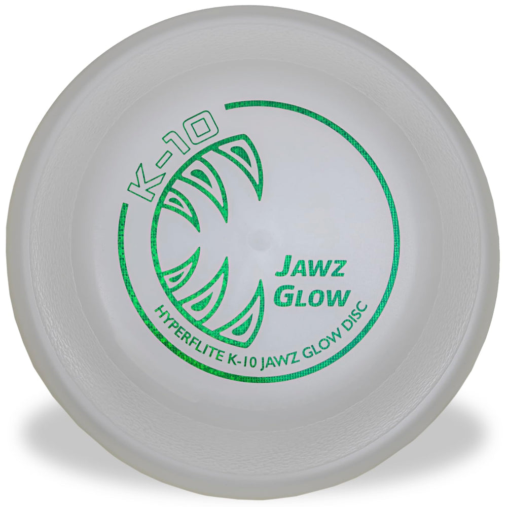 Hyperflite K-10 Jawz brilla en la oscuridad para juegos nocturnos