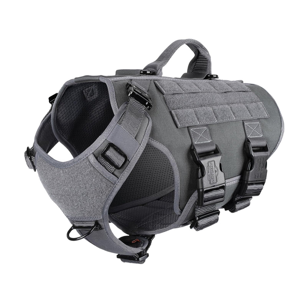 Arnés ICEFANG GN3 con 6 hebillas para control seguro durante paseos.