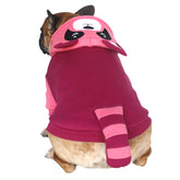 ICHOUE disfraz rosa para bulldog francés, ideal para fiestas y fotos divertidas