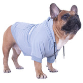 iChoue sudadera exclusiva soft pro para bulldog francés, delantera suave para uso diario
