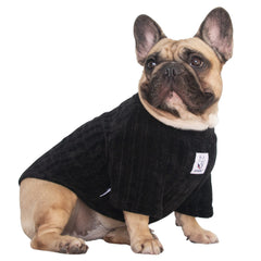 iChoue sudadera para perro con textura de pana, suave y cálida.
