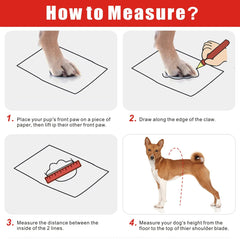 Idepet botas impermeables para perros protegen las patas en lluvia.