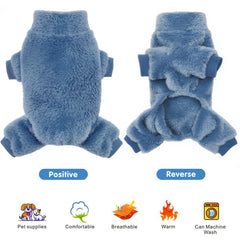 Idepet pijama perro apertura barriga: ponible fácilmente para usar y limpiar.