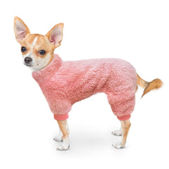 Idepet pijama de perro con doble-face de fleece, calidez adicional y comodidad.
