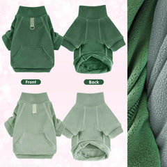 Idepet sudadera polar cuello tortuga detalle: mantiene el cuello cálido.