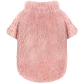 Idepet suéter peluche para cachorro con forro polar, ideal para paseos fríos.