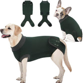 IDOMIK: traje de recuperación para perros posoperatorio, tejido transpirable para comodidad.