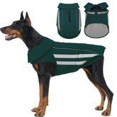 IECOii chaqueta para perros con pecho ancho, cómodo y adaptable.