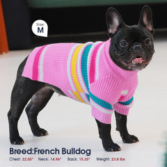 IECOii pulover para perro rosa, diseño fácil de colocar