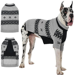 Sudadera IECOii para Gran Danés 4XL con tejido denso, ideal para climas fríos.