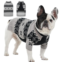 IECOii sudadera XL para perro grande, vista frontal, ideal para paseos invernales.