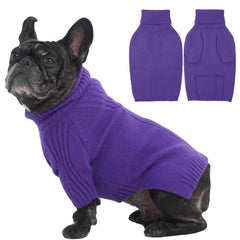 IECOii sudadera para perro mediano con cuello alto y manga, ideal para paseos fríos.