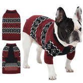 IECOii sudadera para perro mediano con cuello alto y calor cómodo