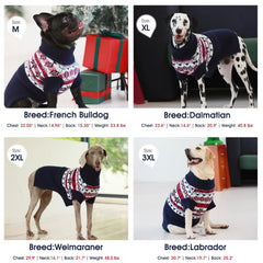 IECOii sudadera para perros con patrón navidad, estilo festivo para eventos.