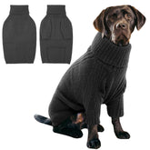 IECOii XL sudadera para perro con cuello alto y manga, ajuste cómodo