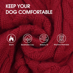 IECOii sudadera-perro-xxxl-cuello-alto-ajuste: mantiene el calor sin restringir movimientos.