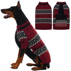 IECOii sudadera XXXL para perros, vista frontal: ideal para paseos fríos.