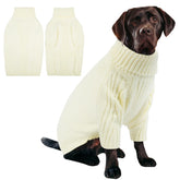 IECOii sueter-xl-perro-grande-frente: ajuste cómodo y cálido para salidas diarias