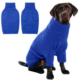 IECOii suéter perro XXXL frontal: mantiene cómodo y cálido para paseos invernales.