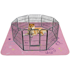 IEUUMLER almohadilla lavable con diseño dinosaurio rosa, ideal para entrenamiento