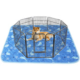 IEUUMLER almohadilla lavable para perros con diseño de delfín, 48 x 48 pulgadas