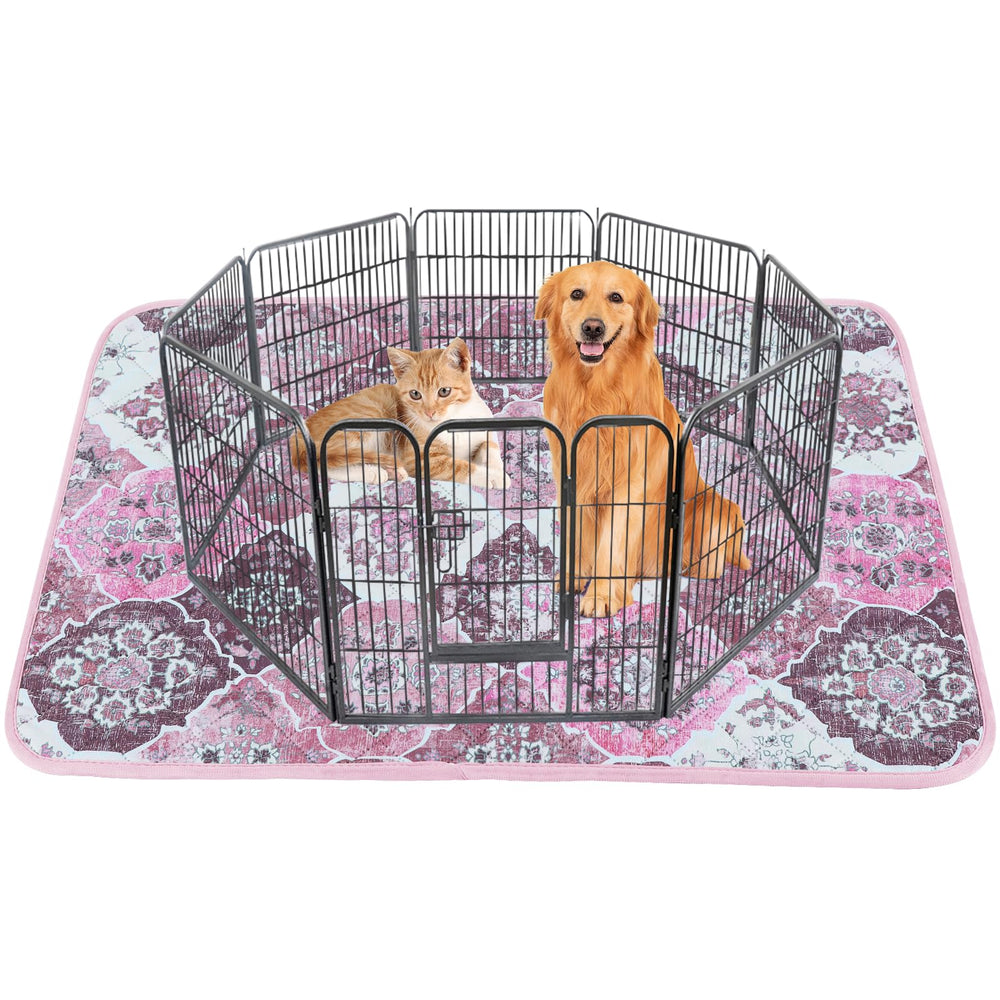 IEUUMLER almohadillas para perros rosadas, absorbentes y reutilizables para entrenar en casa