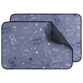 IEUUMLER almohadilla dino gris lavable para entrenamiento de cachorros