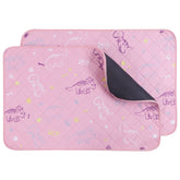 IEUUMLER pad-pee-perros-dinosaurio-rosa 48x30, absorción superior para noches limpias.
