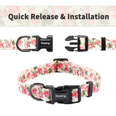 Ihoming collar ajustable 10-15 pulgadas, talla adecuada para mascotas pequeñas