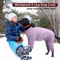 IKIPUKO pijama perro grande uso interior y exterior: cómodo en casa y al aire libre.