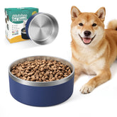 IKITCHEN tazón azul para perro con capacidad de 40 oz para comida y agua.