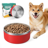 IKITCHEN tazón perro inoxidable doble pared para mantener comida fresca