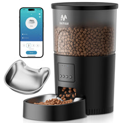 IMIPAW alimentador automático para gatos con control por aplicación para horarios