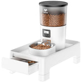 IMIPAW alzador de alimentación con ajuste de altura, ideal para gatos y perros