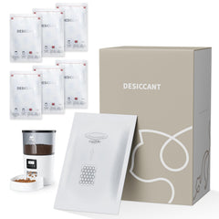 IMIPAW seis paquetes desecantes para alimento de mascotas mantienen la comida seca.