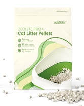 IMMHABI pellets para gatos sin polvo, vertido limpio y cómodo.