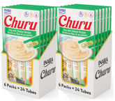INABA Churu atún-pollo, tubo cremoso para premiar con alta humedad.
