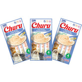 INABA Churu puré de atún en tubo cremoso para deleitar a tu gato.